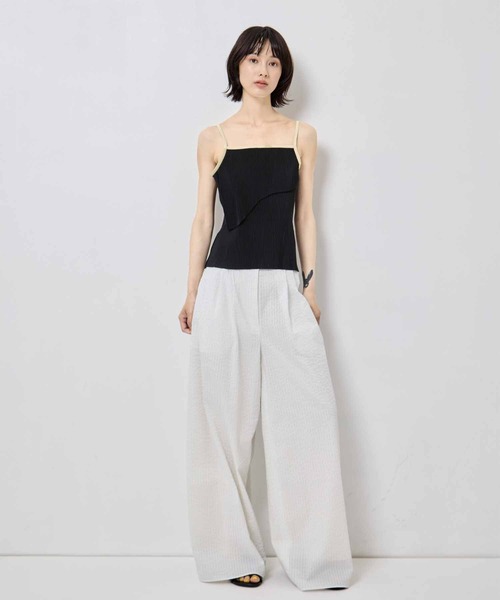 kotohayokozawa(コトハヨコザワ)の「【kotohayokozawa/コトハヨコザワ】BINDER CAMISOLE/バインダーキャミソール(キャミソール・レディース・ベージュ/ブルー/ブラック・FREE)」の4枚目の写真