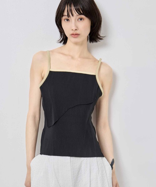 kotohayokozawa(コトハヨコザワ)の「【kotohayokozawa/コトハヨコザワ】BINDER CAMISOLE/バインダーキャミソール(キャミソール・レディース・ベージュ/ブルー/ブラック・FREE)」の6枚目の写真