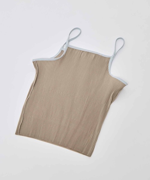 kotohayokozawa(コトハヨコザワ)の「【kotohayokozawa/コトハヨコザワ】BINDER CAMISOLE/バインダーキャミソール(キャミソール・レディース・ベージュ/ブルー/ブラック・FREE)」の15枚目の写真