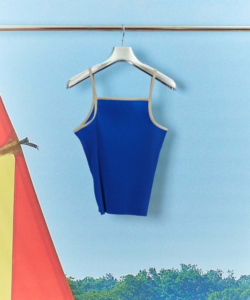 kotohayokozawa(コトハヨコザワ)の「【kotohayokozawa/コトハヨコザワ】BINDER CAMISOLE/バインダーキャミソール(キャミソール・レディース・ベージュ/ブルー/ブラック・FREE)」の11枚目の写真
