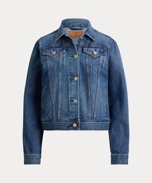 LAUREN RALPH LAUREN(ローレン ラルフ ローレン)の「デニム トラッカー ジャケット(デニムジャケット・レディース・ブルー・XS/S/M)」の10枚目の写真