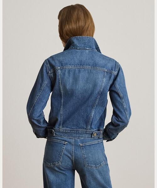 LAUREN RALPH LAUREN(ローレン ラルフ ローレン)の「デニム トラッカー ジャケット(デニムジャケット・レディース・ブルー・XS/S/M)」の8枚目の写真