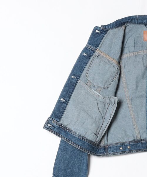 LAUREN RALPH LAUREN(ローレン ラルフ ローレン)の「デニム トラッカー ジャケット(デニムジャケット・レディース・ブルー・XS/S/M)」の2枚目の写真