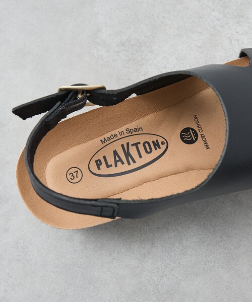 PLAKTON(プラクトン)の「【WEB限定】【PLAKTON/プラクトン】バックベルトヒールサンダル(サンダル・レディース・ブラウン/ブラック・37/38/39)」の6枚目の写真