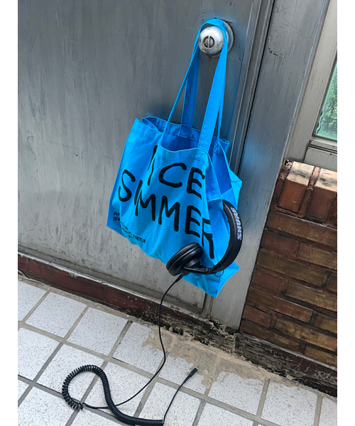 DENU（デヌ）の「Nice Summer Eco Bag [3Colors]（エコバッグ/サブバッグ・レディース・レッド/パープル/ブルー・FREE）」の4枚目の写真