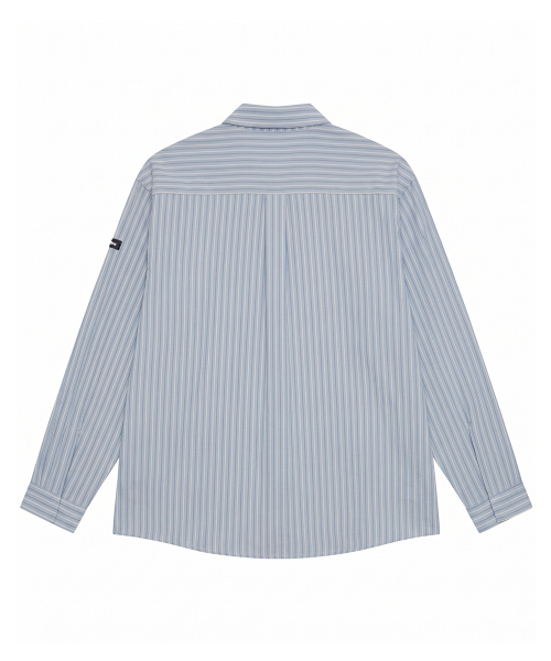 NEUFETBLEU（ヌフエブル）の「NEB stripe shirts (sky blue)（シャツ/ブラウス・レディース・その他・FREE）」の3枚目の写真