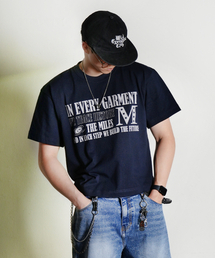 エブリガメンツ クロップクルーネック_NAVY