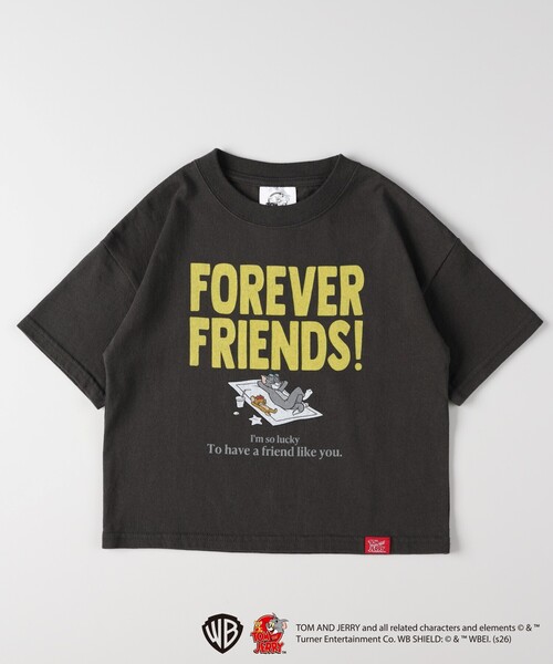 Right-on（ライトオン）の「【トムとジェリー】プリントTシャツ（Tシャツ/カットソー・キッズ・ホワイト系1/チャコール/ブラック系/ブルー系5・14/13/12/11）」の11枚目の写真