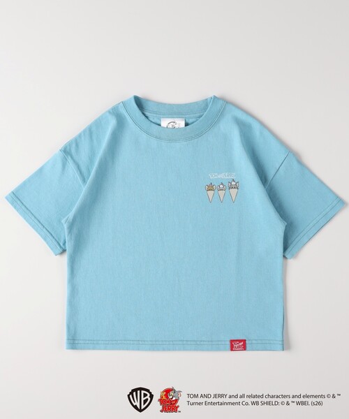 Right-on（ライトオン）の「【トムとジェリー】プリントTシャツ（Tシャツ/カットソー・キッズ・ホワイト系1/チャコール/ブラック系/ブルー系5・14/13/12/11）」の19枚目の写真