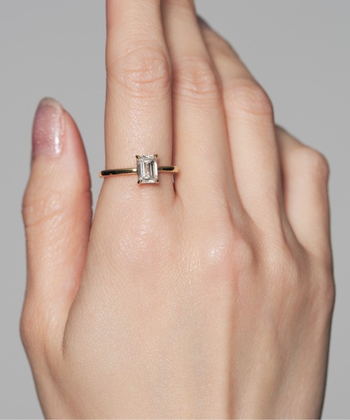UNITED JEWELS(ユナイテッドジュエルズ)の「K18 ラボグロウンダイヤモンド リング(リング・レディース・イエローゴールド・13号)」の3枚目の写真
