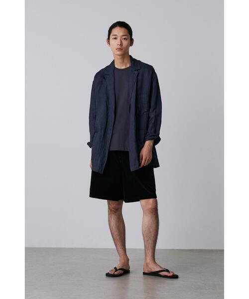 YLEVE（イレーヴ）の「YLEVE / LINEN POPLIN JACKET（テーラードジャケット・メンズ・カーキ/ネイビー・5/3/4）」の18枚目の写真