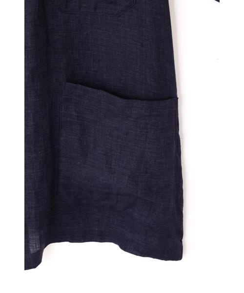 YLEVE（イレーヴ）の「YLEVE / LINEN POPLIN JACKET（テーラードジャケット・メンズ・カーキ/ネイビー・5/3/4）」の13枚目の写真