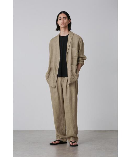 YLEVE（イレーヴ）の「YLEVE / LINEN POPLIN JACKET（テーラードジャケット・メンズ・カーキ/ネイビー・5/3/4）」の11枚目の写真