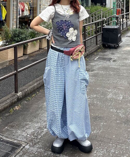 CIAOPANIC(チャオパニック)の「バイカラーコードウエストBAG(ボディバッグ/ウエストポーチ・レディース・イエロー/ピンク/ブルー・ONE SIZE)」の15枚目の写真
