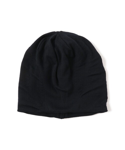 BEAMS(ビームス)の「HICOSAKA / Neo 3d Beanie(ハット・メンズ・ブラック・ONE SIZE)」の1枚目の写真