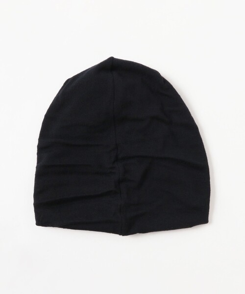 BEAMS(ビームス)の「HICOSAKA / Neo 3d Beanie(ハット・メンズ・ブラック・ONE SIZE)」の2枚目の写真