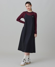 LACOSTE（ラコステ）の「ストレッチタイプライターキャミドレス   キャミワンピース（ワンピース）」