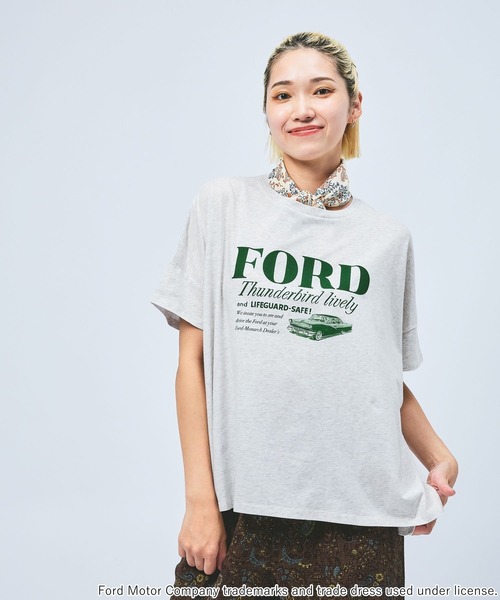 niko and...(ニコアンド)の「【FORD / フォード】アソートTシャツ(Tシャツ/カットソー・レディース・オフホワイト/ナチュラル・FREE)」の19枚目の写真