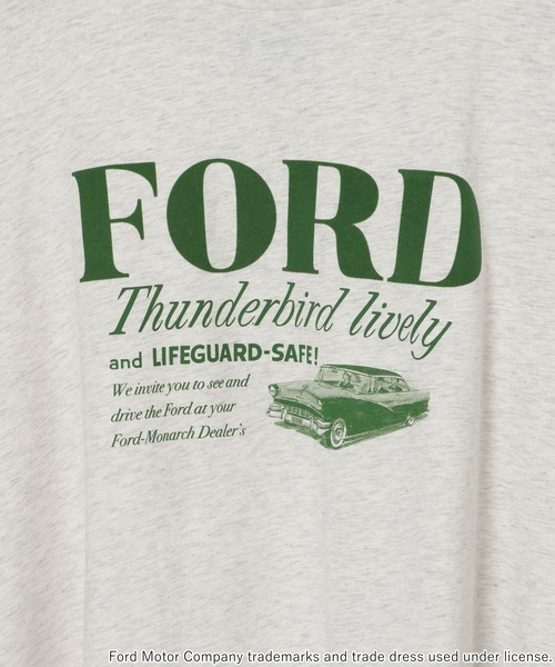 niko and...(ニコアンド)の「【FORD / フォード】アソートTシャツ(Tシャツ/カットソー・レディース・オフホワイト/ナチュラル・FREE)」の13枚目の写真