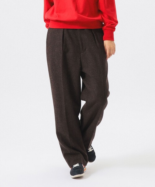 BEAMS BOY(ビームスボーイ)の「ツイード スラックス(スラックス・レディース・ネイビー/ブラウン・0/2/1)」の5枚目の写真
