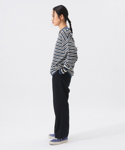 BEAMS BOY(ビームスボーイ)の「ツイード スラックス(スラックス・レディース・ネイビー/ブラウン・0/2/1)」の14枚目の写真