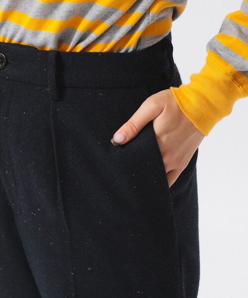 BEAMS BOY(ビームスボーイ)の「ツイード スラックス(スラックス・レディース・ネイビー/ブラウン・0/2/1)」の20枚目の写真