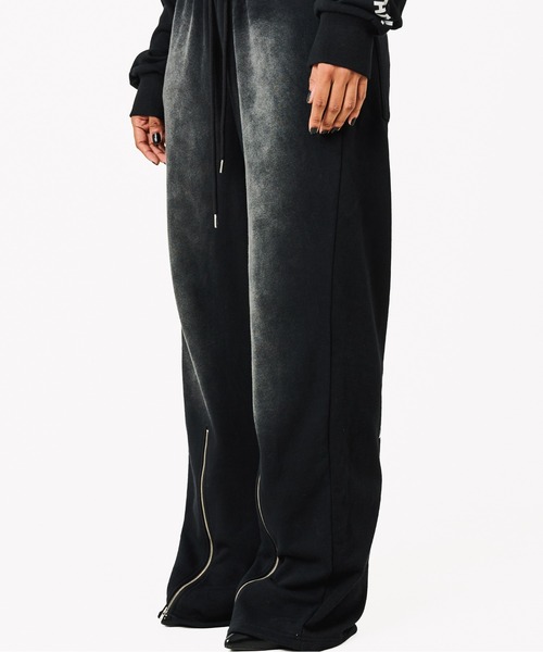 BEEDEN（ビーデン）の「LOOSE ZIP SWEAT PANTS（スウェットパンツ・レディース・ピンク/ブラック/グレー/ホワイト・MEDIUM/SMALL）」の8枚目の写真