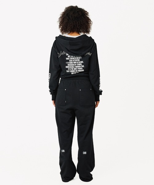 BEEDEN（ビーデン）の「LOOSE ZIP SWEAT PANTS（スウェットパンツ・レディース・ピンク/ブラック/グレー/ホワイト・MEDIUM/SMALL）」の13枚目の写真