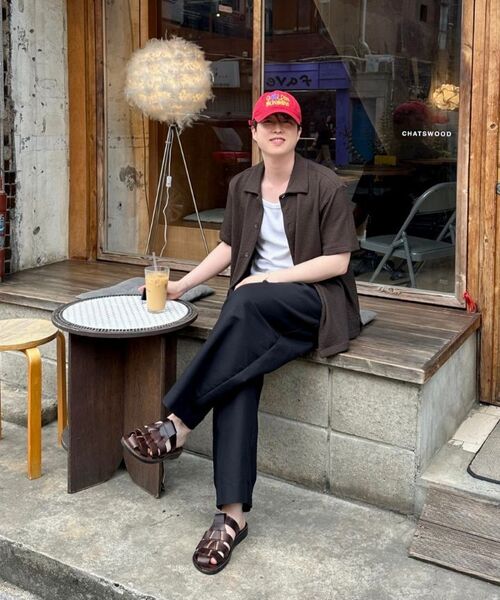JERUSALEM SANDALS(エルサレム サンダル)の「1063 マイケルスライド-ブラウン (ミカエル スライド)(サンダル・レディース・ブラウン・23cm/23.5cm/24cm/24.5cm/25cm/26cm/27cm/28cm/29cm)」の20枚目の写真