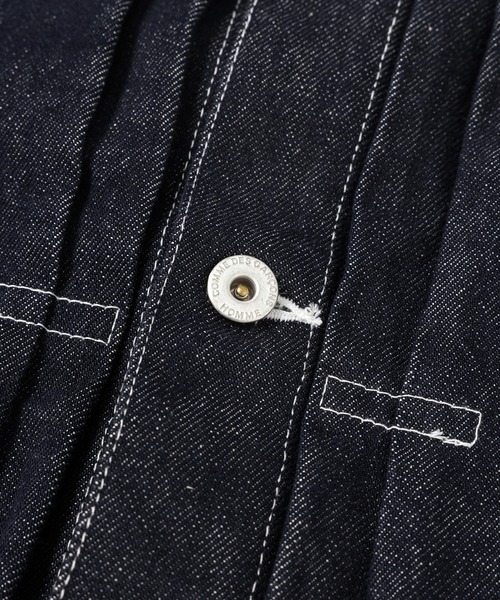 COMME des GARCONS HOMME(コム デ ギャルソン・オム)の「1ST TYPE DENIM JACKET(デニムジャケット・メンズ・ネイビー・XS/S/M/L)」の7枚目の写真