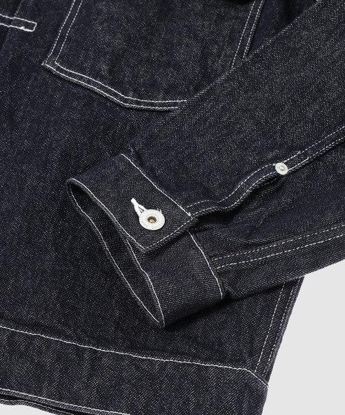 COMME des GARCONS HOMME(コム デ ギャルソン・オム)の「1ST TYPE DENIM JACKET(デニムジャケット・メンズ・ネイビー・XS/S/M/L)」の3枚目の写真