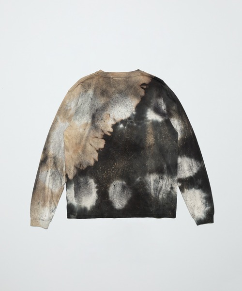 bal(バル)の「LOGO TIE DYE LS TEE by YUKIDYE(Tシャツ/カットソー・メンズ・ブラック・3/2/1/0)」の6枚目の写真