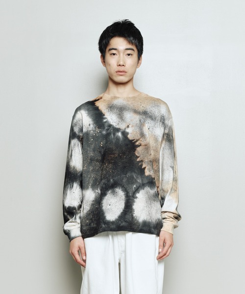 bal(バル)の「LOGO TIE DYE LS TEE by YUKIDYE(Tシャツ/カットソー・メンズ・ブラック・3/2/1/0)」の13枚目の写真