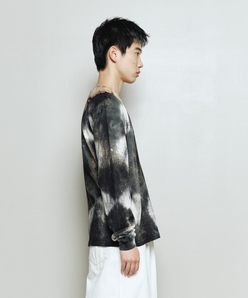 bal(バル)の「LOGO TIE DYE LS TEE by YUKIDYE(Tシャツ/カットソー・メンズ・ブラック・3/2/1/0)」の14枚目の写真