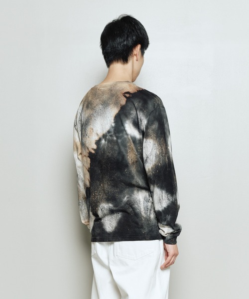 bal(バル)の「LOGO TIE DYE LS TEE by YUKIDYE(Tシャツ/カットソー・メンズ・ブラック・3/2/1/0)」の15枚目の写真