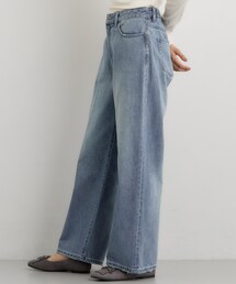 どんなスタイルにも合わせやすい AIBOデニムワイド