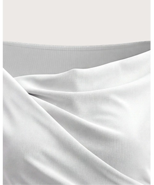 kiehtova（キエトヴァ）の「【kiehtova】SIENA DRAPE TOPS/シエナ ドレープトップス（Tシャツ/カットソー・レディース・ブラウン/ブラック/ホワイト・FREE）」の22枚目の写真