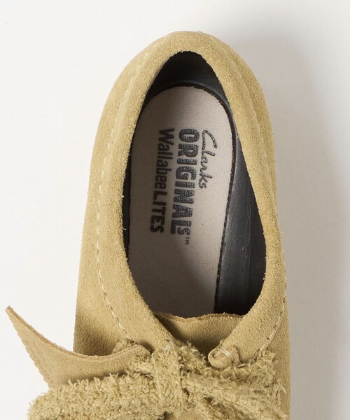 Clarks Originals(クラークスオリジナルズ)の「【WEB限定】<Clarks Originals>ワラビーライト / Wallabee Lite(モカシン/デッキシューズ・レディース・ブラック/ベージュ・UK 5/UK 4/UK 6)」の8枚目の写真