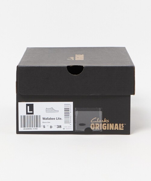 Clarks Originals(クラークスオリジナルズ)の「【WEB限定】<Clarks Originals>ワラビーライト / Wallabee Lite(モカシン/デッキシューズ・レディース・ブラック/ベージュ・UK 5/UK 4/UK 6)」の14枚目の写真