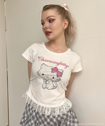 【CHARMMY KITTY】GLITTER TEE