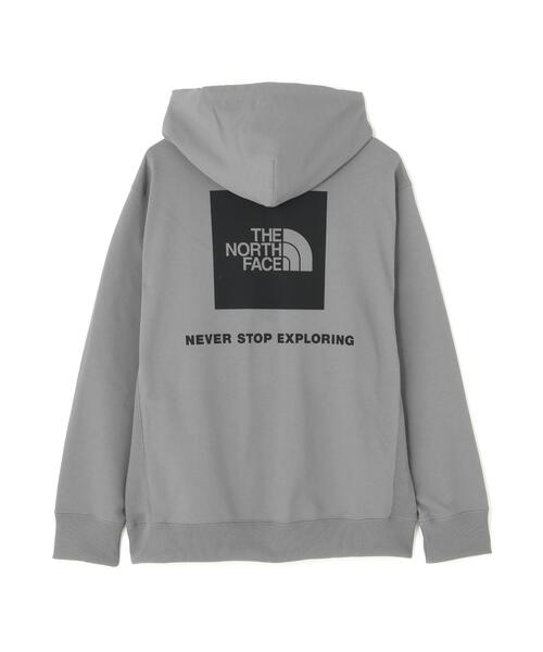 THE NORTH FACE(ザノースフェイス)の「THE NORTH FACE/ザ・ノース・フェイス/Back Square Logo Hoodie(パーカー・メンズ・チャコールグレー/ブラック・M/S/XL/L)」の5枚目の写真