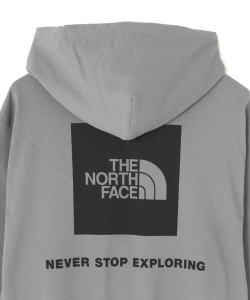 THE NORTH FACE(ザノースフェイス)の「THE NORTH FACE/ザ・ノース・フェイス/Back Square Logo Hoodie(パーカー・メンズ・チャコールグレー/ブラック・M/S/XL/L)」の7枚目の写真