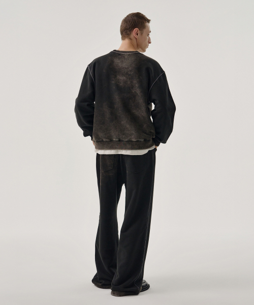 MMIC（エムエムアイシー）の「SHADE LAYER SWEATSHIRT (BLACK)（スウェット・メンズ・その他・MEDIUM/LARGE）」の4枚目の写真