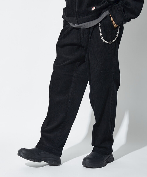 RED KAP(レッドキャップ)の「RED KAP/レッドキャップ 別注 SMU PT-38 SETUP 2TUCK CORDUROY WIDE PANTS/2タック コーデュロイ ワイドパンツ(その他パンツ・メンズ・ブラウン/ネイビー/グリーン/ブラック/ベージュ・MEDIUM/SMALL/LARGE)」の2枚目の写真