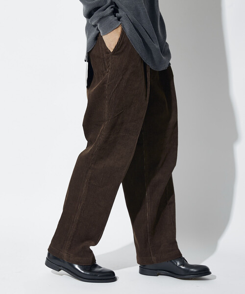 RED KAP(レッドキャップ)の「RED KAP/レッドキャップ 別注 SMU PT-38 SETUP 2TUCK CORDUROY WIDE PANTS/2タック コーデュロイ ワイドパンツ(その他パンツ・メンズ・ブラウン/ネイビー/グリーン/ブラック/ベージュ・MEDIUM/SMALL/LARGE)」の21枚目の写真
