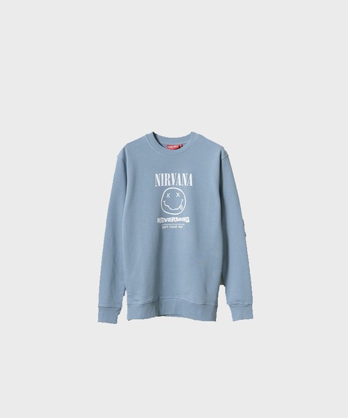 UNSTOA(アンストア)の「NIRVANA / Nevermind Tour 1991 / NIRVUPSW113MBL(スウェット・メンズ・グレー・M/XL/L)」の1枚目の写真