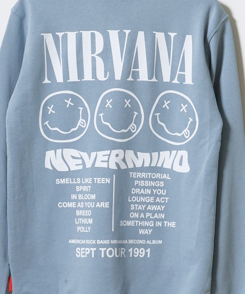 UNSTOA(アンストア)の「NIRVANA / Nevermind Tour 1991 / NIRVUPSW113MBL(スウェット・メンズ・グレー・M/XL/L)」の7枚目の写真
