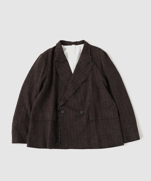 EDIFICE(エディフィス)の「WRIGHT&DOYLE(ライト&ドイル)SIRE JACKET(その他アウター・メンズ・ボルドー・3/4)」の1枚目の写真