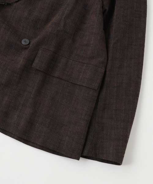 EDIFICE(エディフィス)の「WRIGHT&DOYLE(ライト&ドイル)SIRE JACKET(その他アウター・メンズ・ボルドー・3/4)」の4枚目の写真