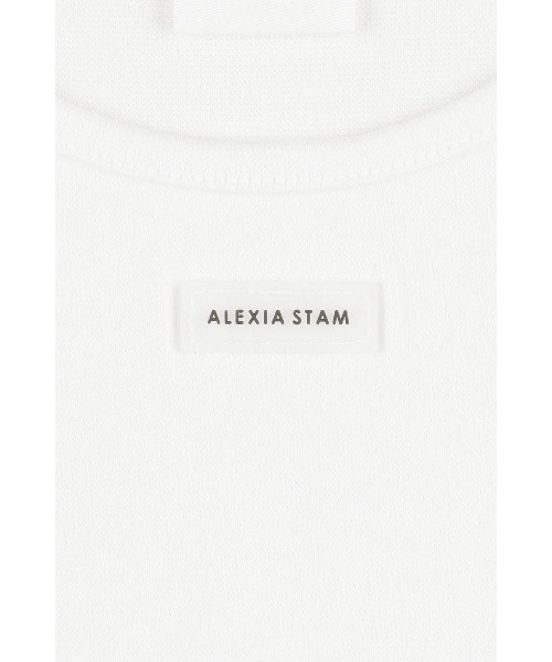 ALEXIA STAM（アリシアスタン）の「Cozy Long Sleeve Top /ベーシックロンTee（Tシャツ/カットソー・レディース・ブラック/グレー/ホワイト・M/S）」の19枚目の写真